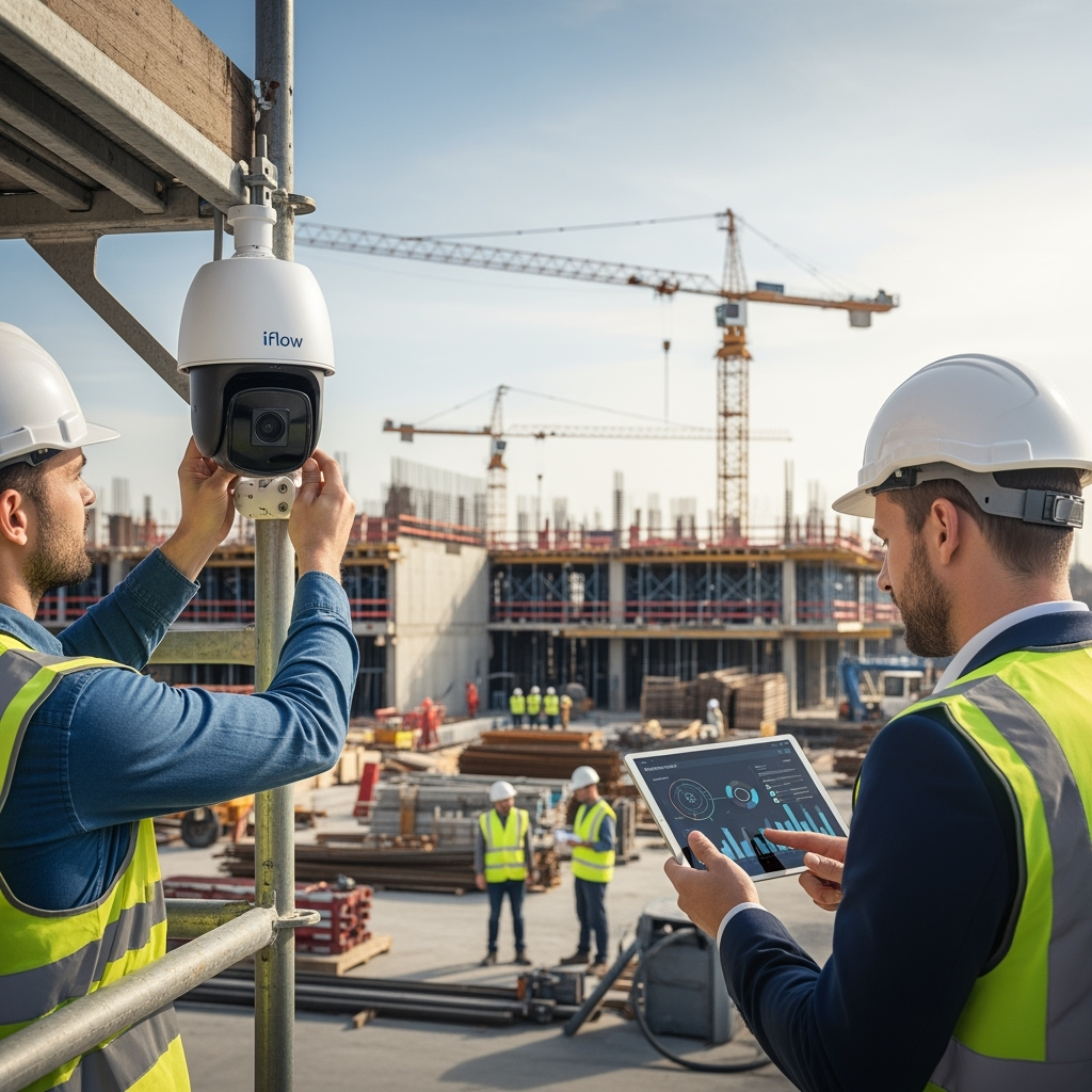 Кейс: установка камер iFlow на строительной площадке — результаты и выводы