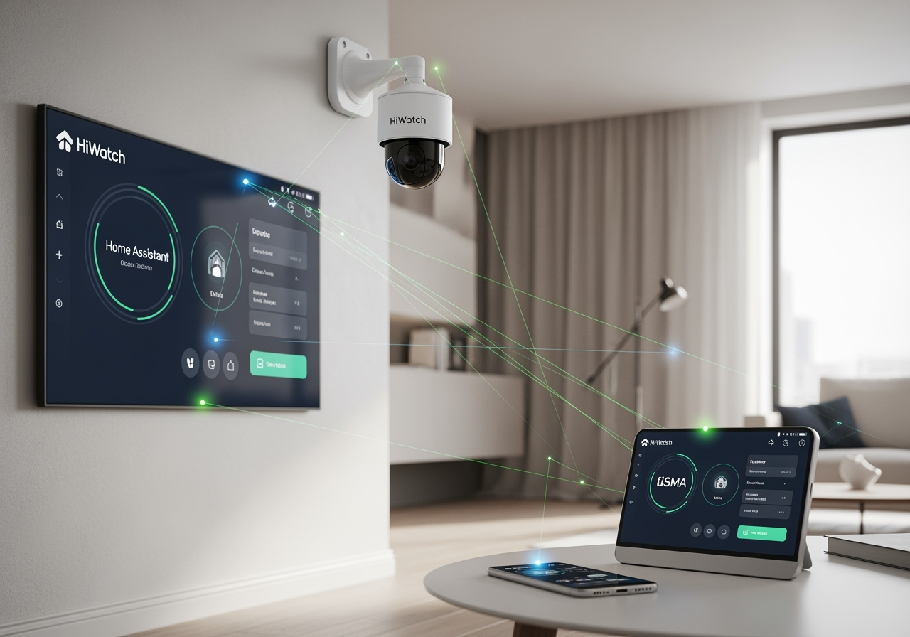 Как интегрировать HiWatch с системами умного дома (Home Assistant, iSMA)