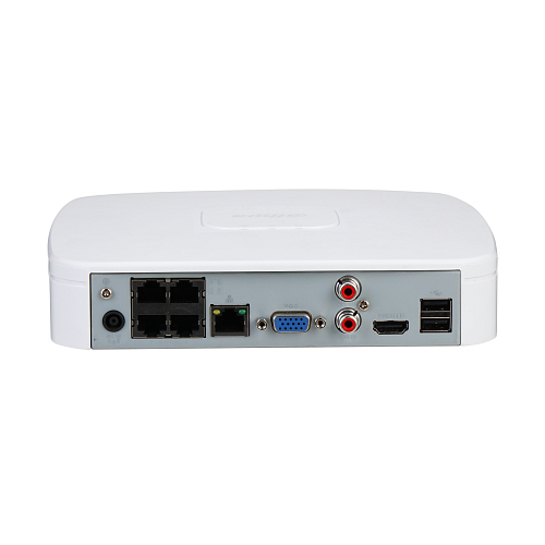 картинка DHI-NVR2104-P-4KS3 4-канальный IP-видеорегистратор (NVR) с поддержкой PoE от магазина Охранных систем и видеонаблюдения