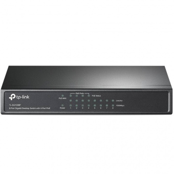картинка 8-портовый Fast Ethernet PoE-коммутатор TP-Link TL-SG1008P от магазина Охранных систем и видеонаблюдения