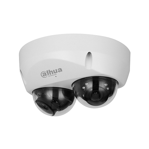 картинка DH-IPC-HDBW5441FP-AS-E2-0360B 4 Мп 2-модульная уличная антивандальная купольная IP-видеокамера от магазина Охранных систем и видеонаблюдения