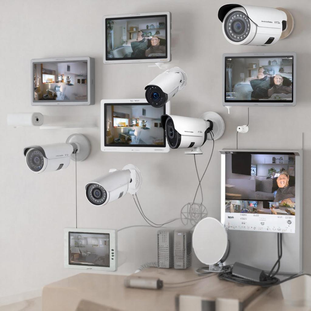 Лучшие комплекты IP видеонаблюдения для дома: купить и установить