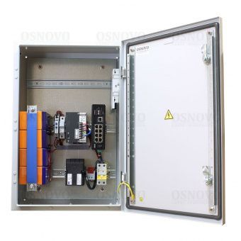 картинка РоЕ-коммутатор OS-46TB1 (SW-60812/I) от магазина Охранных систем и видеонаблюдения