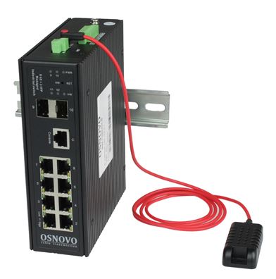 картинка Коммутатор Ethernet промышленный OSNOVO SW-70802/ILS от магазина Охранных систем и видеонаблюдения