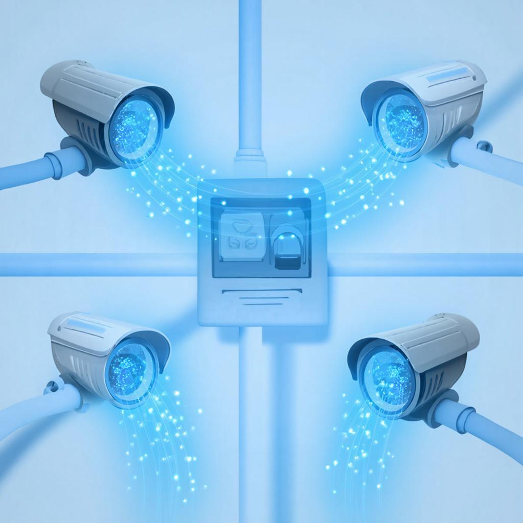 Как организовать мониторинг пропускной способности при записи видео по IP