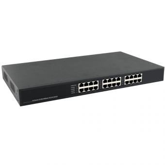 картинка 12-портовый Gigabit Ethernet PoE-инжектор Osnovo Midspan-12/180RG от магазина Охранных систем и видеонаблюдения
