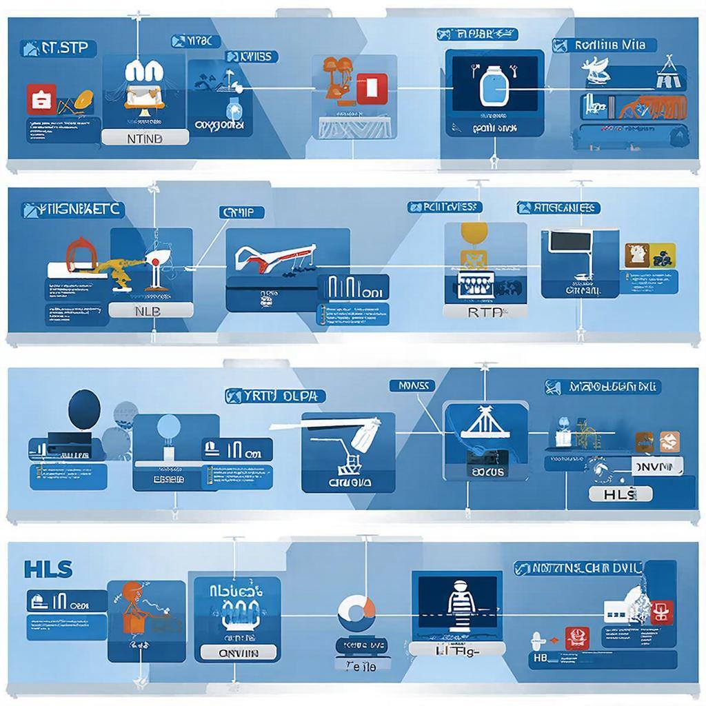Сравнение популярных интерфейсов: RTSP, RTMP, ONVIF, HLS