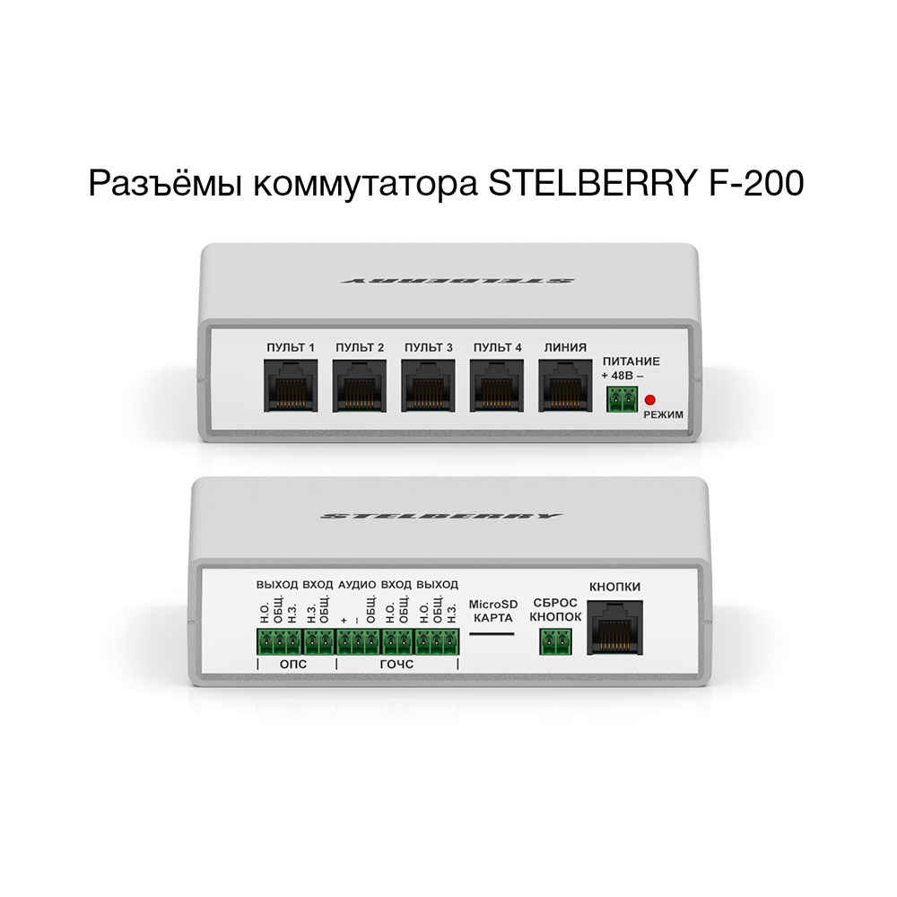 картинка F-200 — Коммутатор для системы громкого оповещения Антитеррор от магазина Охранных систем и видеонаблюдения