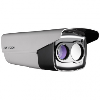 картинка Уличная сетевая камера-цилиндр Hikvision DS-2TD2235D-50 с тепловизионным модулем и ИК-подсветкой от магазина Охранных систем и видеонаблюдения