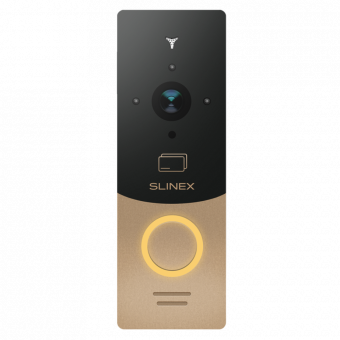 картинка Вызывная панель Slinex ML-20HD gold+black от магазина Охранных систем и видеонаблюдения