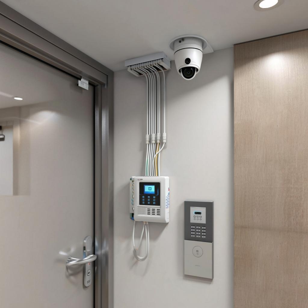 Установка видеодомофона в магазине: оптимальная схема видеонаблюдения