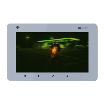 картинка Видеодомофон SLINEX SM-07N Cloud Silver от магазина Охранных систем и видеонаблюдения