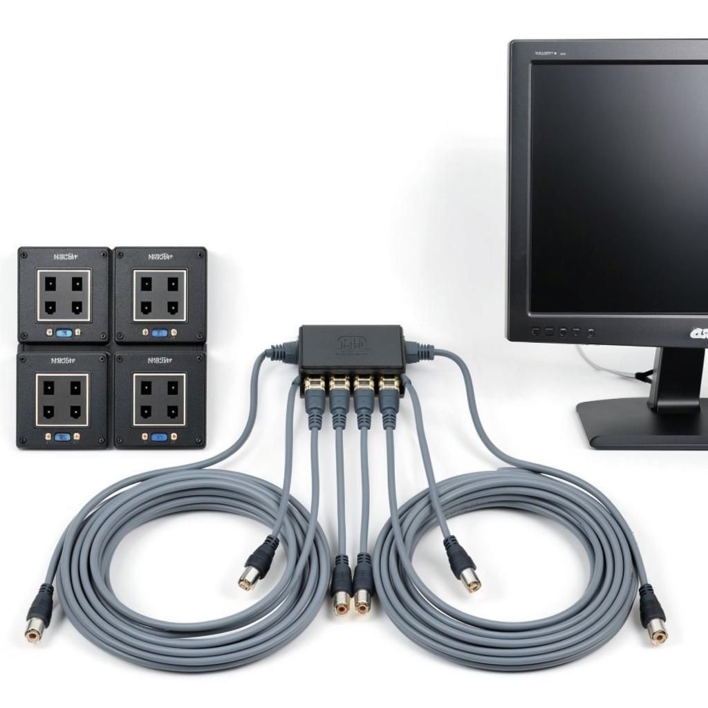 Подключение нескольких вызывных панелей к одному монитору