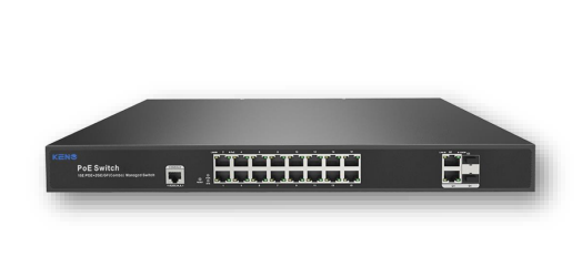 картинка Keno KN-SW1602SFP/M2 Сетевой коммутатор от магазина Охранных систем и видеонаблюдения
