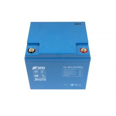 картинка Аккумулятор литий-железо-фосфатный герметизированный Skat i-Battery 12-40 LiFePO4 от магазина Охранных систем и видеонаблюдения