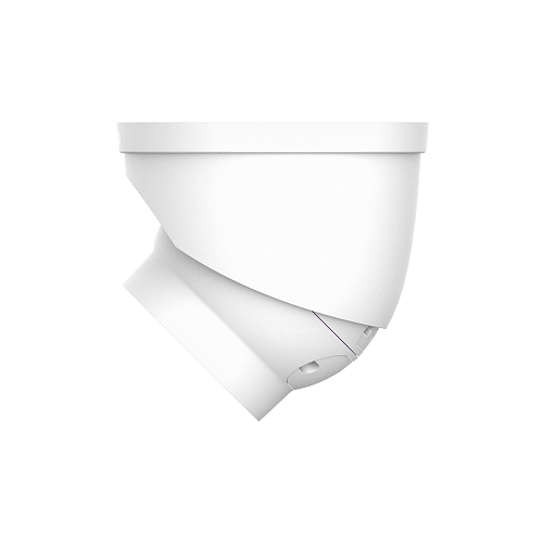 картинка DH-IPC-HDW3449HP-AS-PV-0280B-PRO 4 Мп уличная IP-видеокамера шар в стакане от магазина Охранных систем и видеонаблюдения