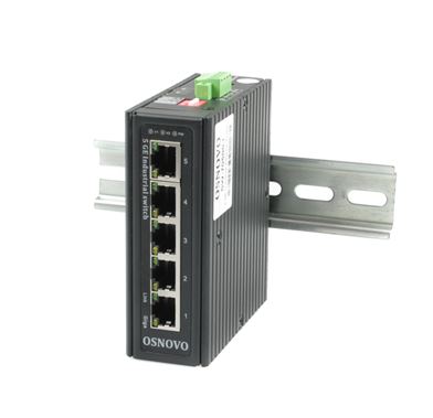 картинка Коммутатор Ethernet промышленный OSNOVO SW-70500-I от магазина Охранных систем и видеонаблюдения