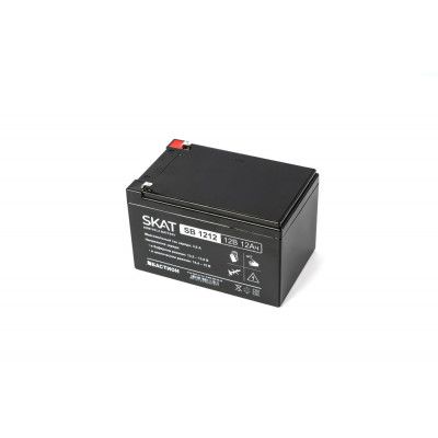 картинка Аккумулятор свинцово-кислотный  SKAT SB 1212 от магазина Охранных систем и видеонаблюдения