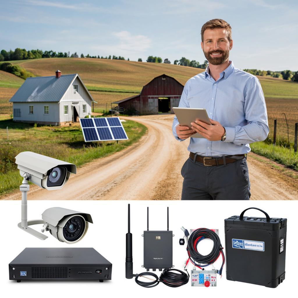 Как организовать видеонаблюдение в сельской местности: практический чек‑лист