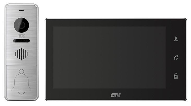 картинка CTV-DP4706AHD B Комплект цветного видеодомофона  формата AHD от магазина Охранных систем и видеонаблюдения