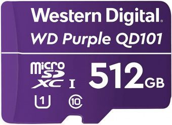 картинка MicroSD-карта WD Purple SC QD101 WDD512G1P0C от магазина Охранных систем и видеонаблюдения