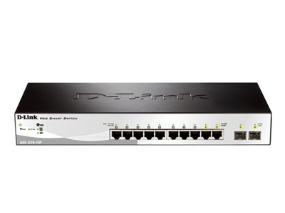 картинка D-Link DGS-1008P/B1A DGS-1210-10P/B1A коммутатор от магазина Охранных систем и видеонаблюдения