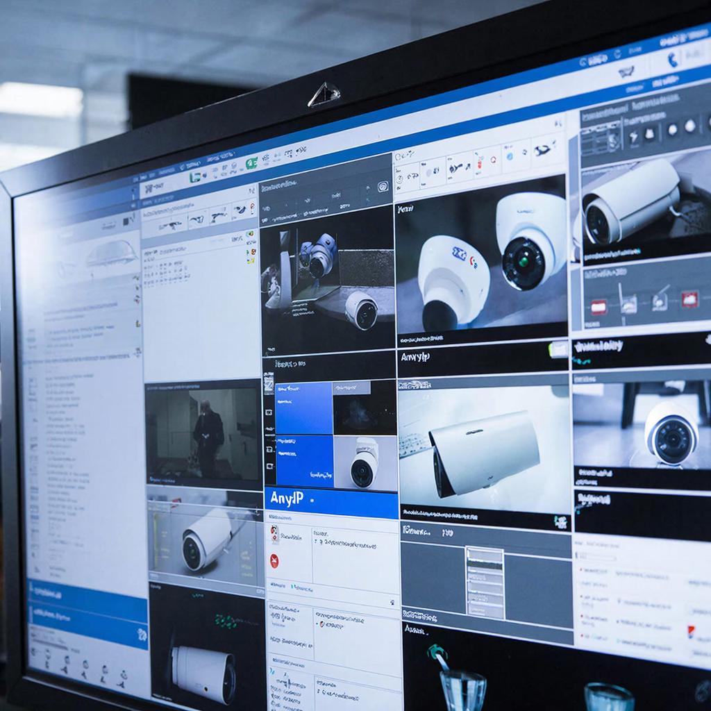 Как настроить оповещения и события AnyIP-камер в Trassir