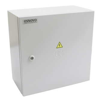 картинка Уличный управляемый (L2+) коммутатор с поддержкой технологии PoE (Power over Ethernet) Osnovo OS-44TB1(SW-80804/ILS(port 90W)) от магазина Охранных систем и видеонаблюдения