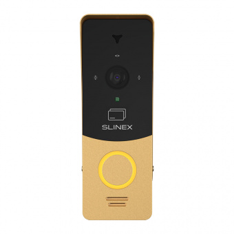 картинка Вызывная панель SLINEX ML-20CRHD gold+black от магазина Охранных систем и видеонаблюдения