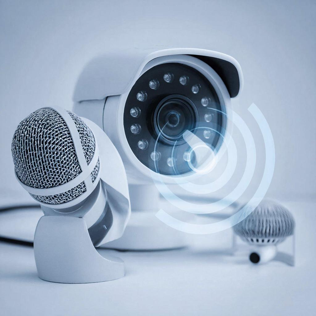 Использование внешних микрофонов и аудио по Wi‑Fi камерам