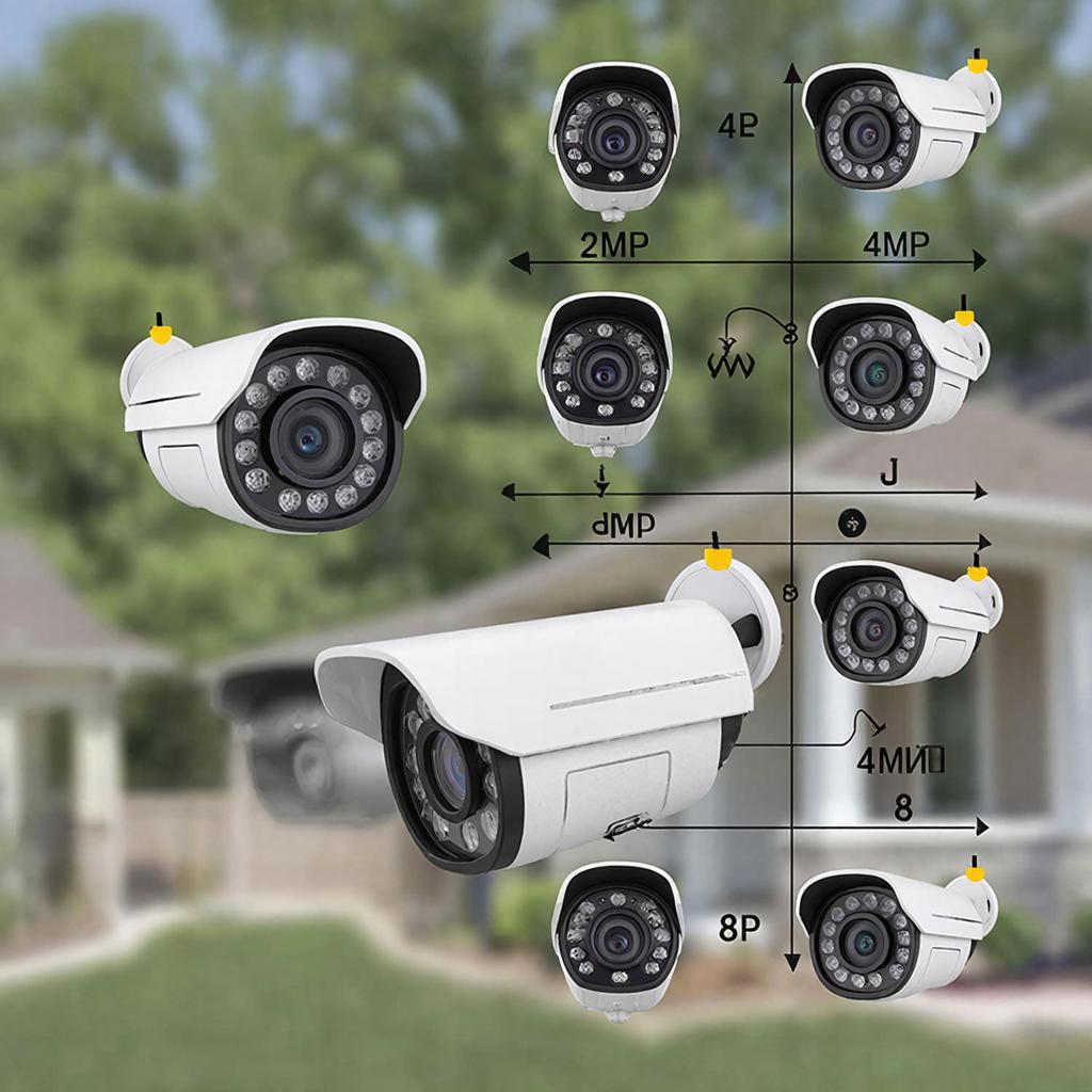 Выбор объектива и разрешения: 2MP, 4MP, 8MP — что нужно для дома?