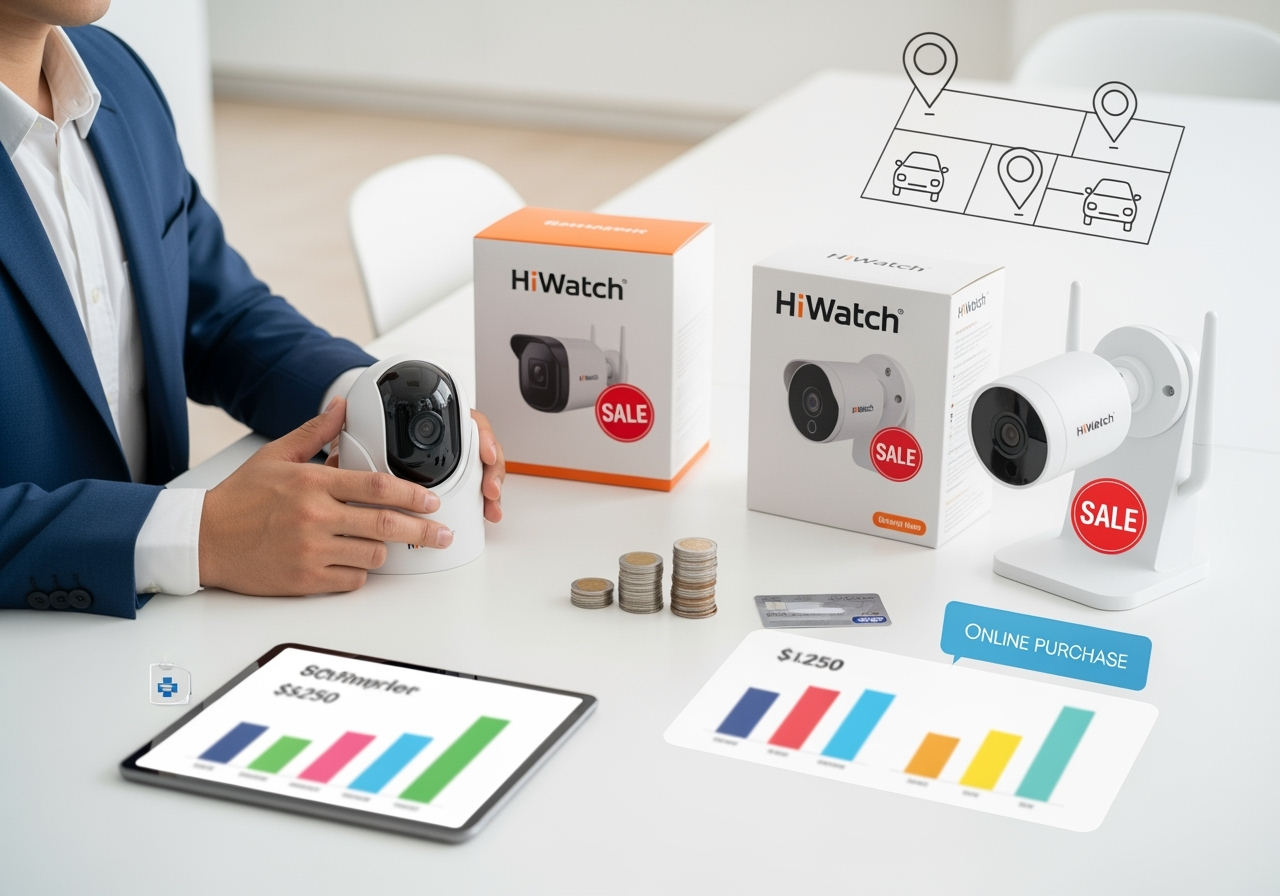 Как сэкономить при покупке камер HiWatch: распродажи, скидки и где выгодно купить