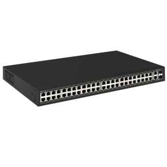 картинка PoE-коммутатор Osnovo SW-64822 (700W) от магазина Охранных систем и видеонаблюдения