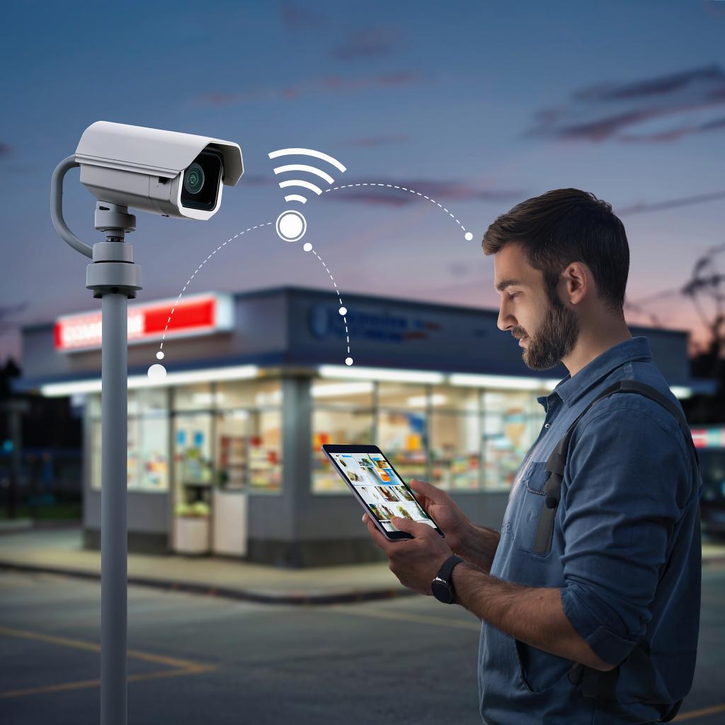 Как организовать видеонаблюдение в отдалённом магазине с SIM-камерами