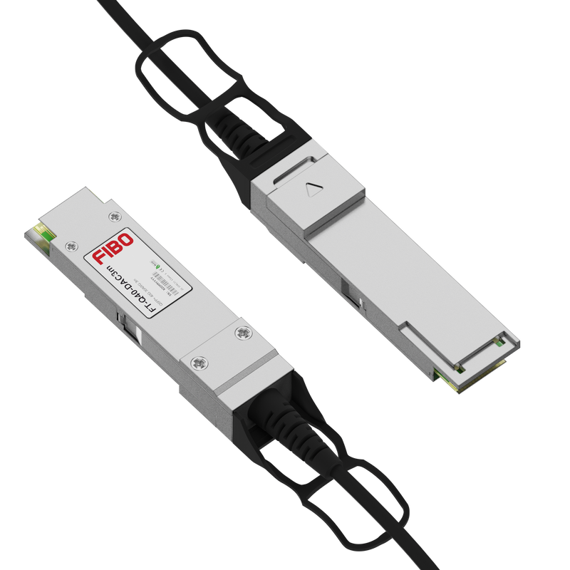 картинка 40G QSFP+ 3м DAC (Passive Direct Attach Copper Cable) от магазина Охранных систем и видеонаблюдения