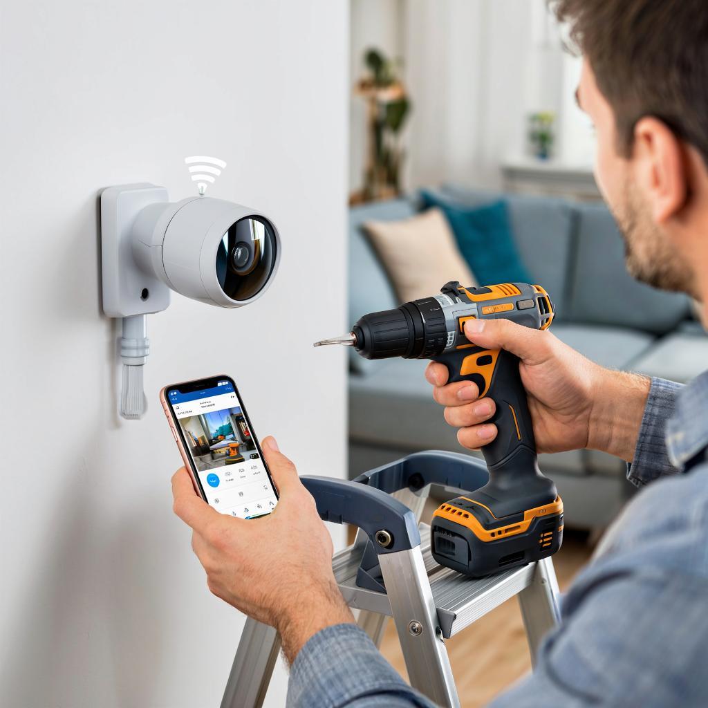 Установка камеры дома своими руками: пошаговая инструкция
