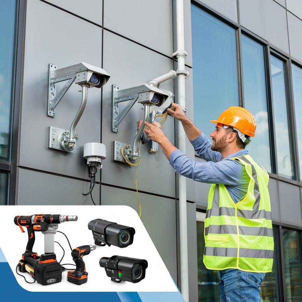 Монтаж камер на фасад: требования, крепления и герметизация