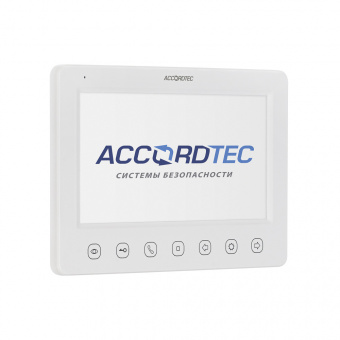 картинка Монитор Accordtec AT-VD 751C/M/SD WH от магазина Охранных систем и видеонаблюдения