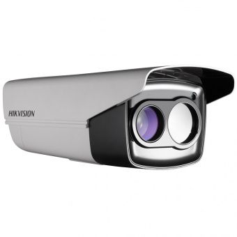картинка Уличная сетевая камера-цилиндр Hikvision DS-2TD2235D-50 с тепловизионным модулем и ИК-подсветкой от магазина Охранных систем и видеонаблюдения