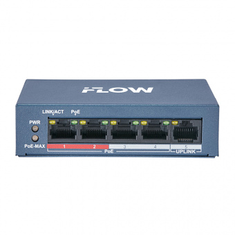 картинка PoE-коммутатор IFlow F-SW-EU205POE-V/L​ от магазина Охранных систем и видеонаблюдения