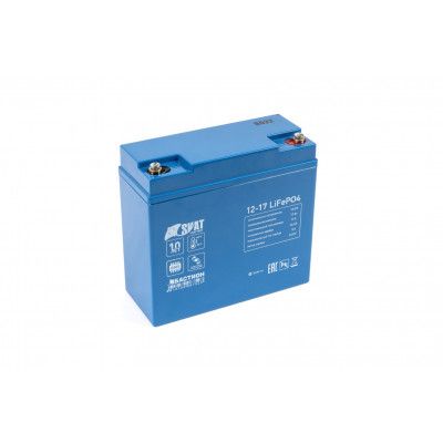 картинка Аккумулятор литий-железо-фосфатный герметизированный Skat i-Battery 12-17 LiFePO4 от магазина Охранных систем и видеонаблюдения