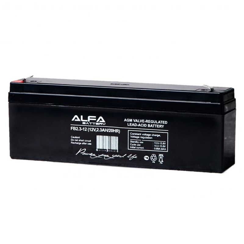 картинка АКБ ALPHA BATTERY FB 2.3-12 от магазина Охранных систем и видеонаблюдения