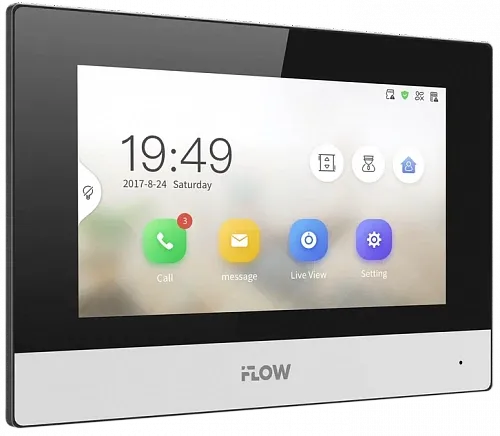 картинка Гибридный IP видеодомофон F-VI-3442HPE1 от магазина Охранных систем и видеонаблюдения