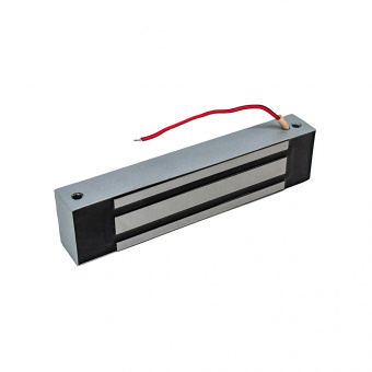 картинка Электромагнитный замок AccordTec «ML-295K с уголком, цвет Серебряный металлик» от магазина Охранных систем и видеонаблюдения