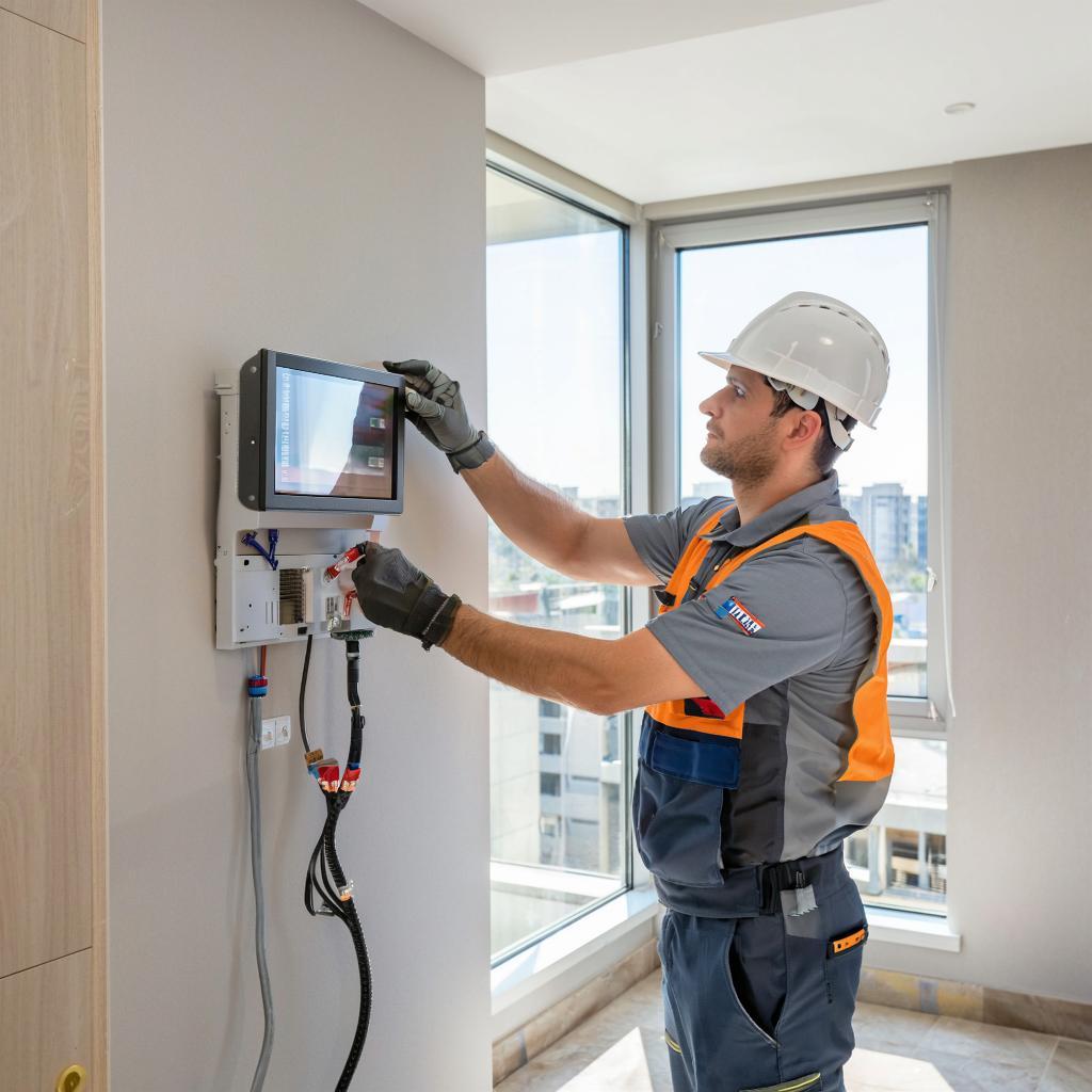 Сколько стоит установка домофона в квартире и частном доме — прайс и сроки