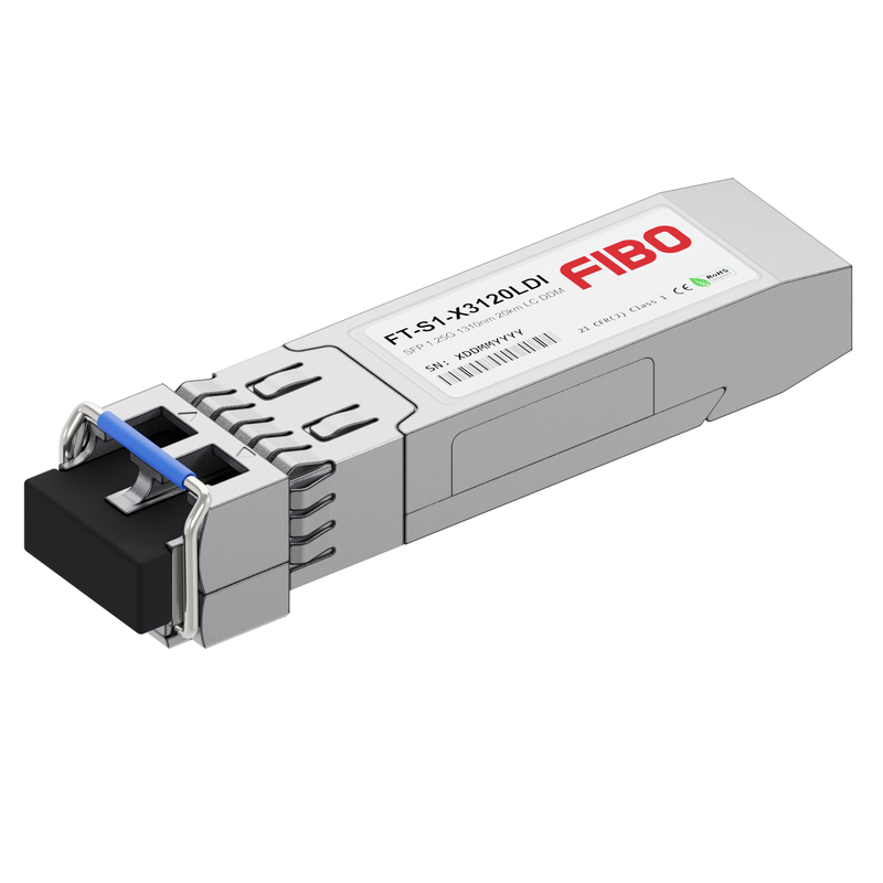 картинка 1000BASE-LX-I SFP промышленный модуль 1310нм 20км от магазина Охранных систем и видеонаблюдения
