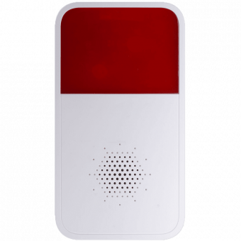 картинка Беспроводная сирена охранной сигнализации Dahua DHI-ARA10-W от магазина Охранных систем и видеонаблюдения