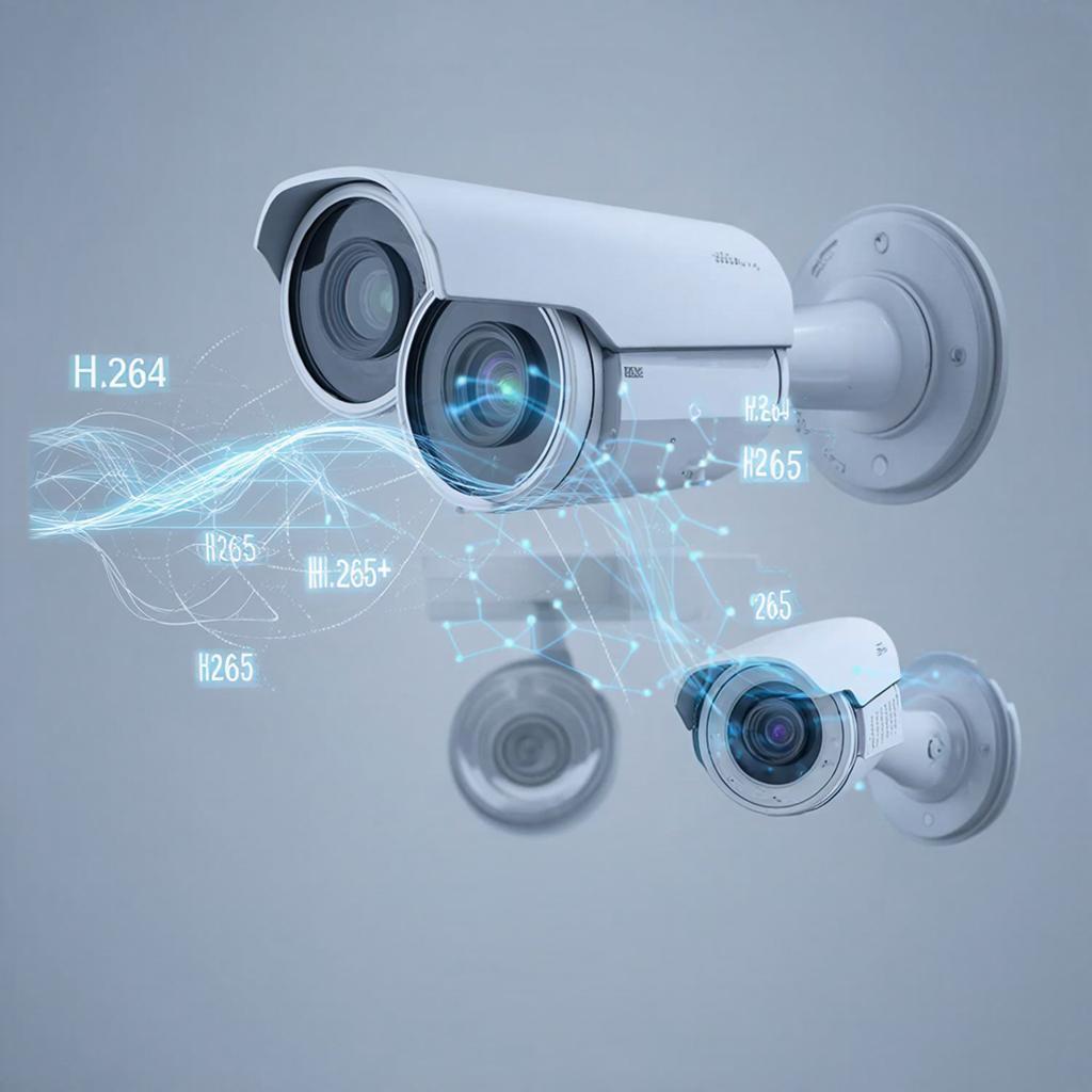 Какие форматы сжатия поддерживают IP-камеры: H.264, H.265, H.265+