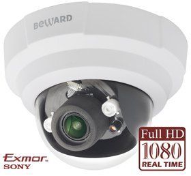 картинка Beward B2710DR купольная IP камера от магазина Охранных систем и видеонаблюдения