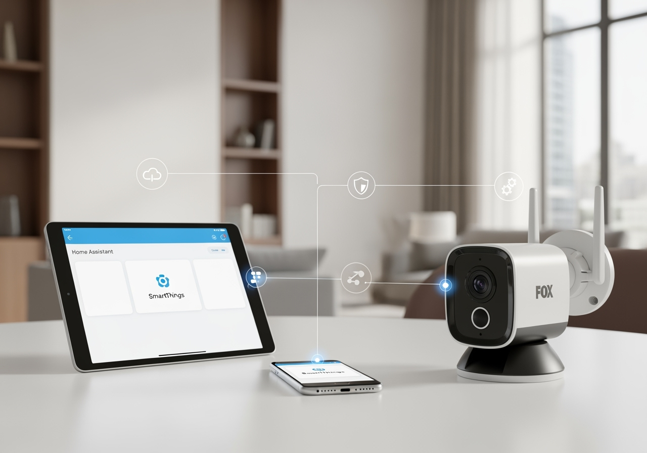 Как интегрировать камеры FOX в систему умного дома (Home Assistant, SmartThings)